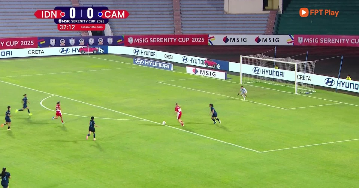 Highlight đội tuyển nữ Indonesia 1-1 Campuchia: 2 đội chia tay giải bằng trận hòa