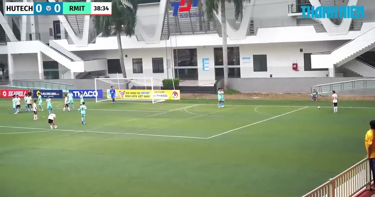 Highlight ĐH Công Nghệ TP.HCM (HUTECH) 3-0  ĐH RMIT Việt Nam (RMIT) Sức mạnh khó chống đỡ