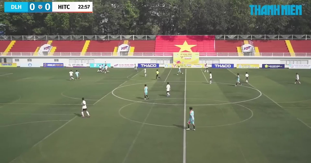 Highlight ĐH Lạc Hồng (DLH) 0-1 CĐ Công thương TP.HCM (HITC): Khởi đầu chậm mà chắc
