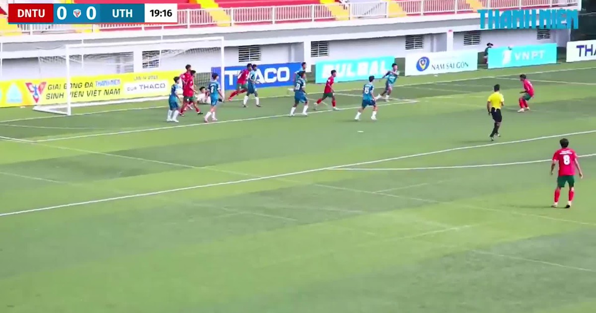 Highlight ĐH Công nghệ kỹ thuật TPHCM (HCMUTE) 3-1 ĐH Quốc tế Hồng Bàng (HIU): Phối hợp tấn công đẹp mắt