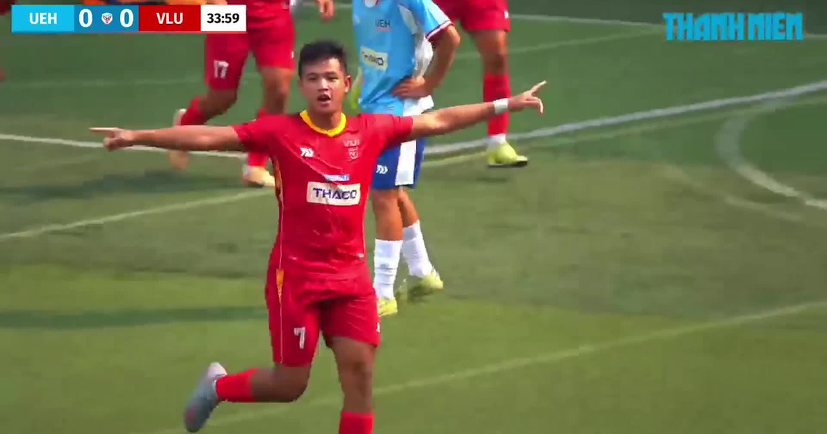 Highlight ĐH Kinh tế TP.HCM (UEH) 1-1 ĐH Văn Lang (VLU): Những màn không chiến kịch tính