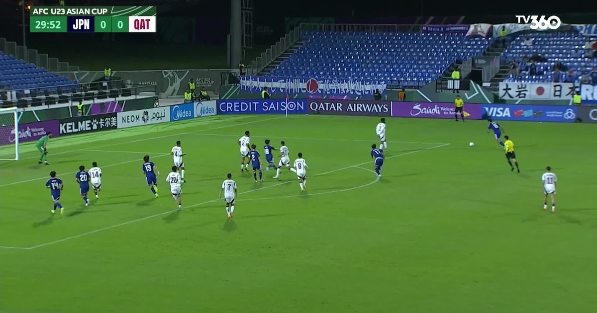 Highlight U.23 Nhật Bản 2-0 U.23 Qatar: Vòng bảng hoàn hảo