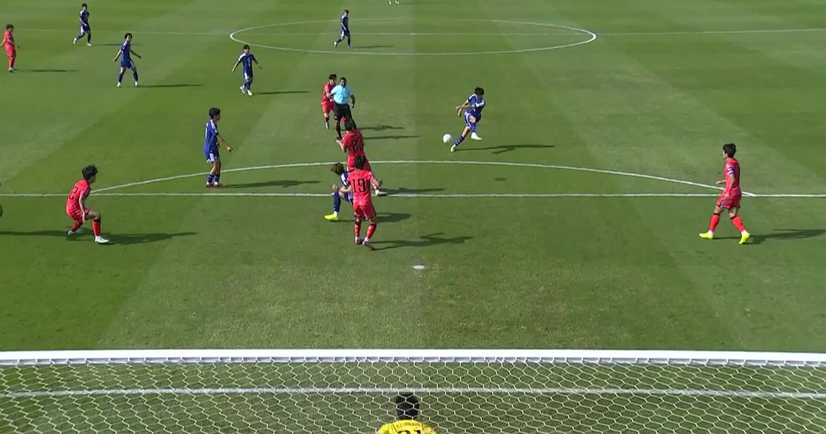 Highlight U.23 Nhật Bản 1-0 U.23 Hàn Quốc: Tấm vé chung kết đầu tiên có chủ