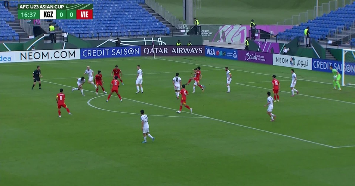 Highlight U.23 Việt Nam 2-1 U.23 Kyrgyzstan: Chiến thắng nghẹt thở tới phút chót