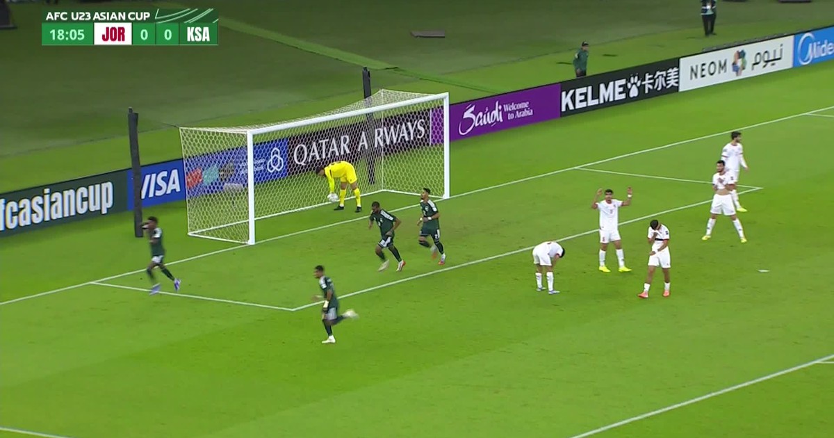 Highlight U.23 Ả Rập Xê Út 2-3 U.23 Jordan: Chủ nhà thua sốc