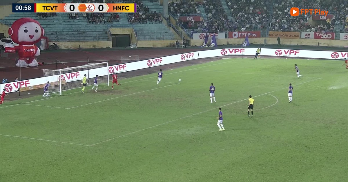 Highlight Thể Công Viettel 1-0 Hà Nội: Tốp 2 đổi chủ