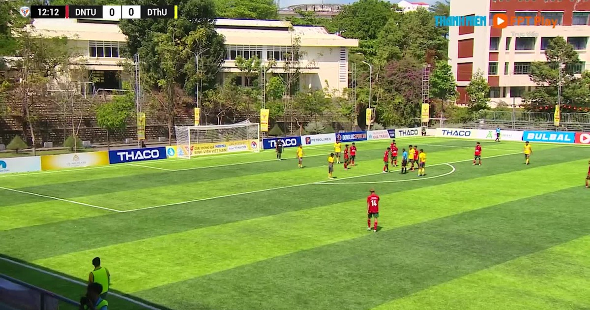 Highlight Trường ĐH Công nghệ Đồng Nai 1-0 Trường ĐH Đồng Tháp: Suất tứ kết đầu tiên