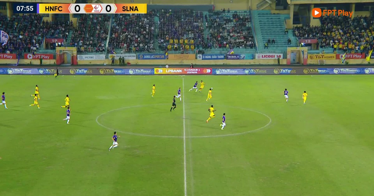 Highlight CLB SLNA 0-3 CLB Hà Nội: Hoàng Hên, Hai Long quá xuất sắc