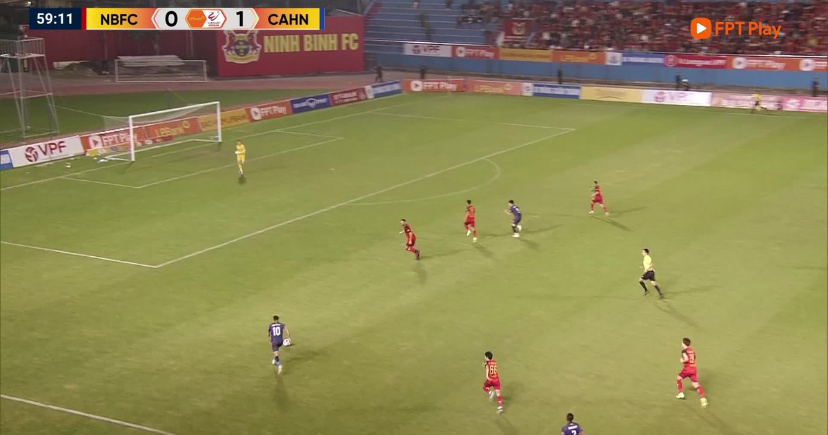 Highlight Ninh Bình 1-2 CLB CAHN: Xây chắc ngôi đầu