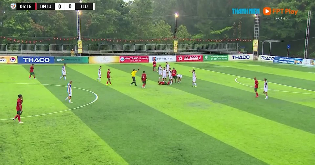 Highlight Trường ĐH Công nghệ Đồng Nai 0-0 Trường ĐH Thủy lợi: Bất phân thắng bại