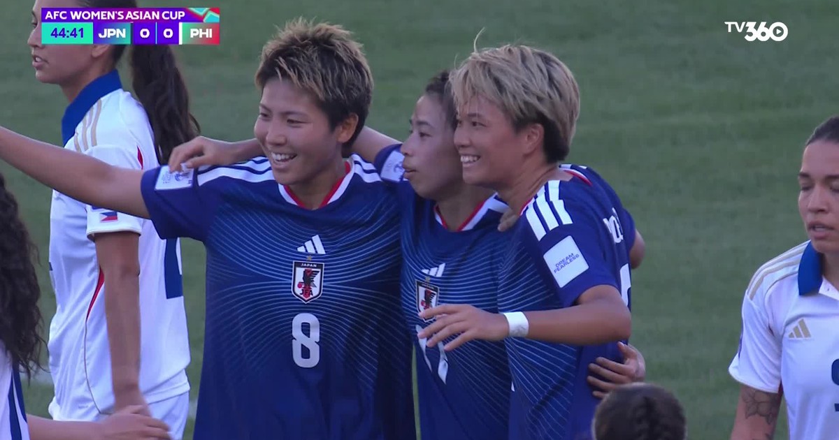 Highlight tứ kết đội tuyển nữ Nhật Bản 7-0 Philippines: Sức mạnh hủy diệt