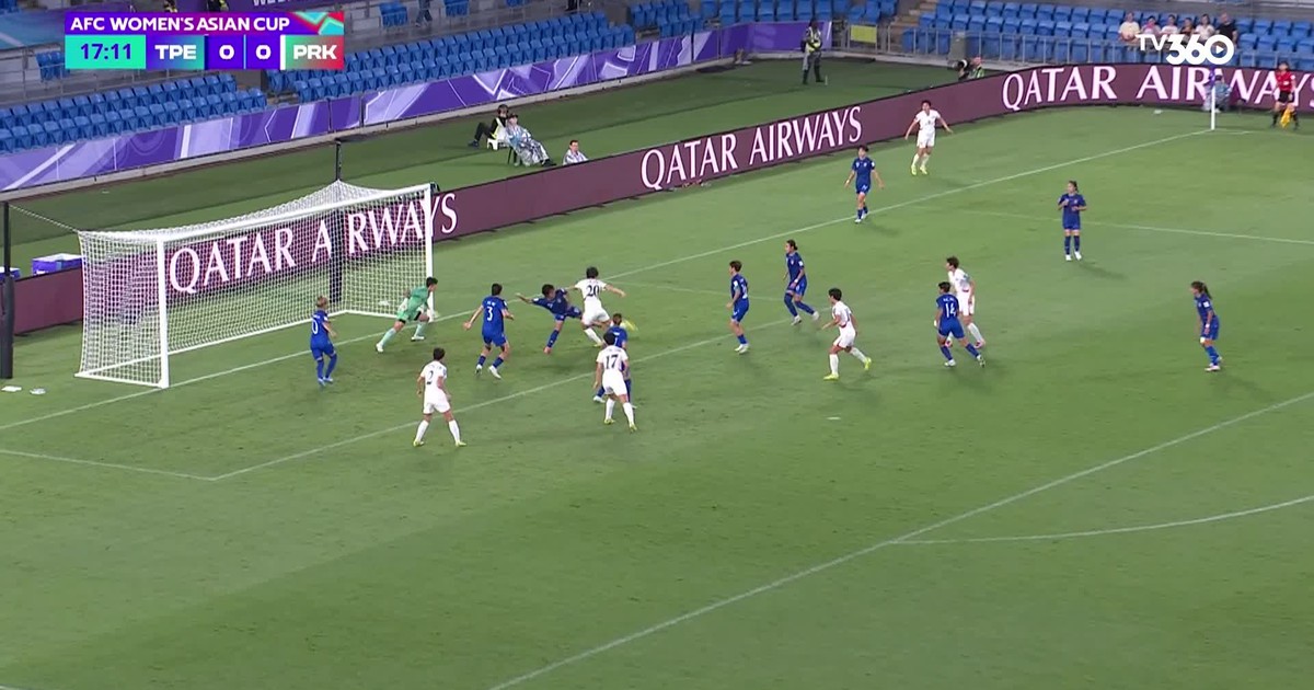 Highlight đội tuyển nữ Triều Tiên 4-0 Đài Loan: Vé đến World Cup nữ có chủ