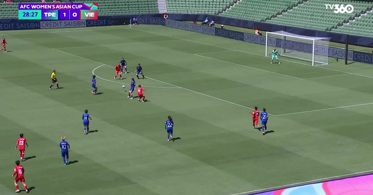 Highlight đội tuyển nữ Việt Nam 0-1 Đài Loan: Thất bại đáng tiếc