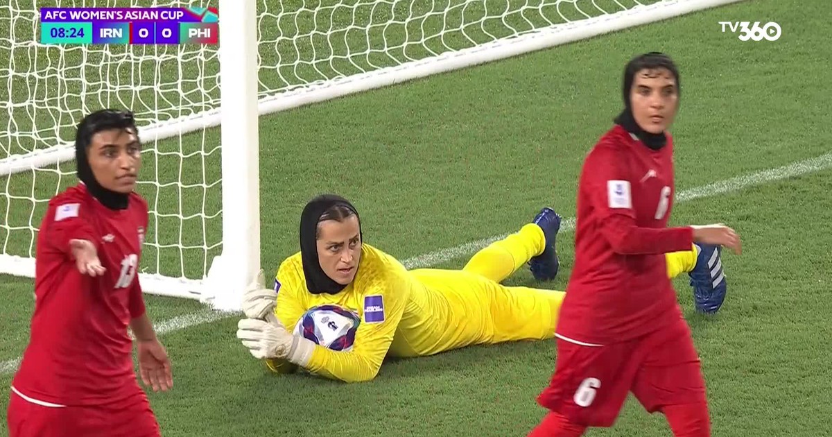 Highlight đội tuyển nữ Iran 0-3 Philippines: Đại diện Đông Nam Á mở toang cửa vào tứ kết