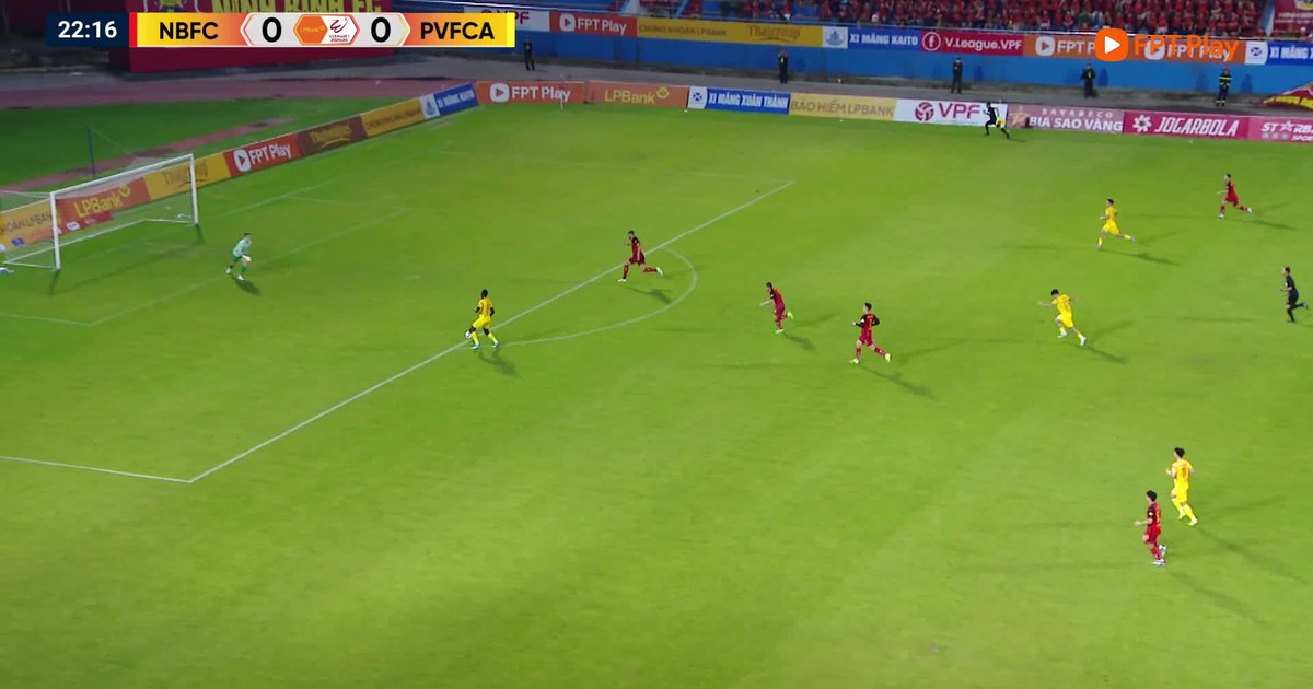 Highlight CLB Ninh Bình 3-0 PVF-CAND: Thành Trung đã ghi bàn