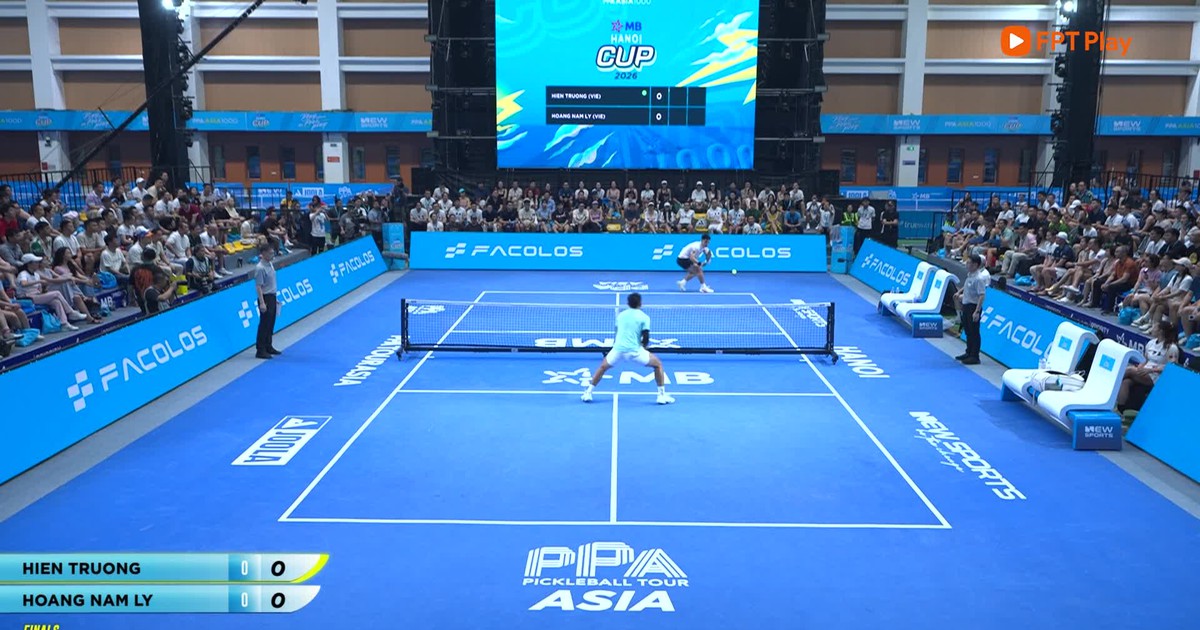 Highlight chung kết đơn nam Lý Hoàng Nam - Trương Vinh Hiển | PPA Asia 1000 - MB Hanoi Cup 2026