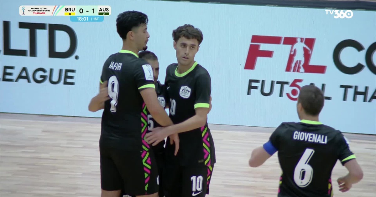 Highlight đội tuyển Brunei 1-13 Úc: Thế trận một chiều