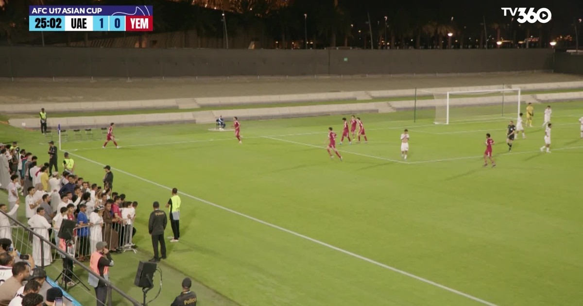 Highlight U.17 UAE 2-2 U.17 Yemen: Đôi công hấp dẫn