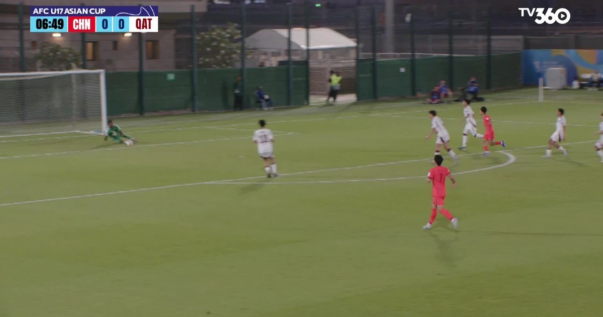 Highlight U.17 Trung Quốc 2-0 U.17 Qatar: Chơi hay bất ngờ