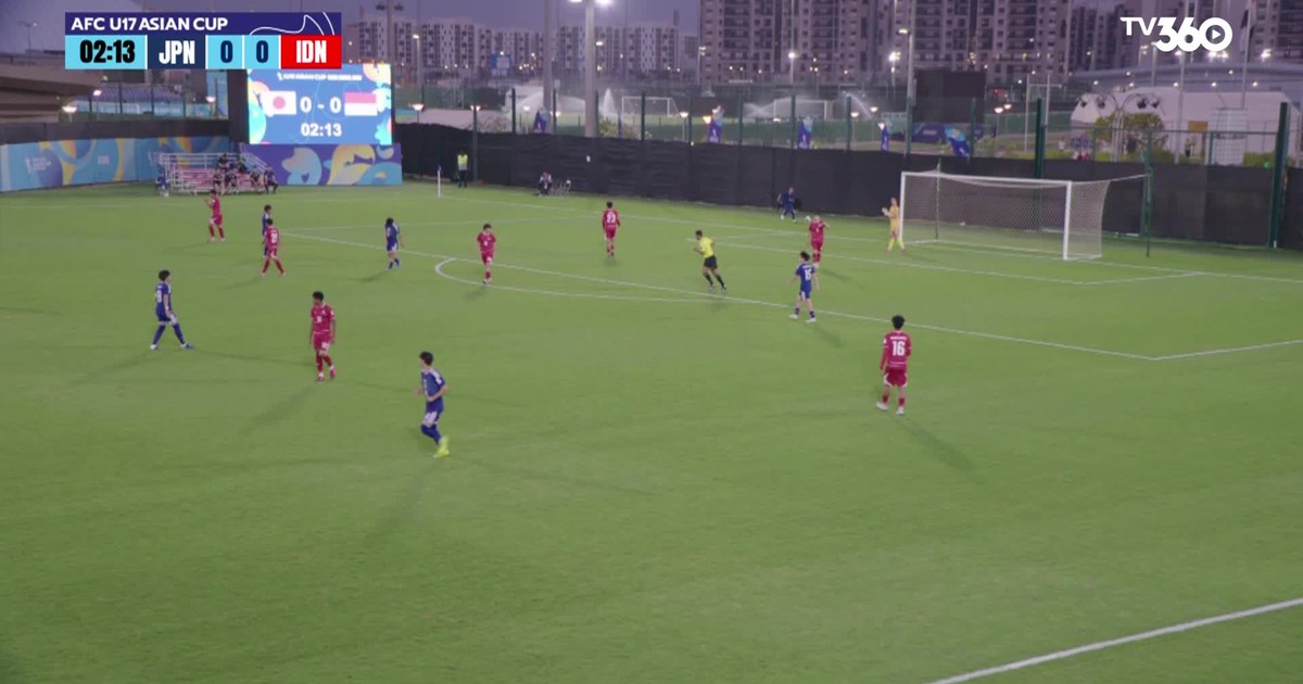 Highlight U.17 Nhật Bản 3-1 U.17 Ấn Độ: Áp đảo hoàn toàn