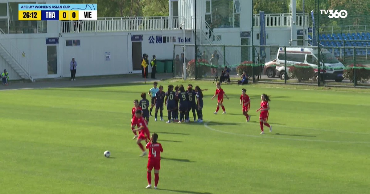 Highlight U.17 nữ Việt Nam 2-2 Thái Lan: Rượt đuổi kiên cường