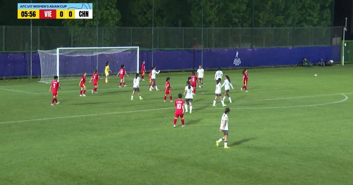 Highlight U.17 nữ Việt Nam 0-3 U.17 nữ Trung Quốc: Chủ nhà quá mạnh
