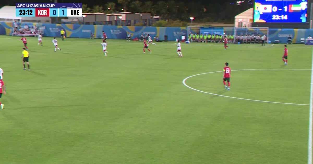 Highlight U.17 Hàn Quốc 1-1 U.17 UAE: Ứng cử viên vô địch bị cầm hòa