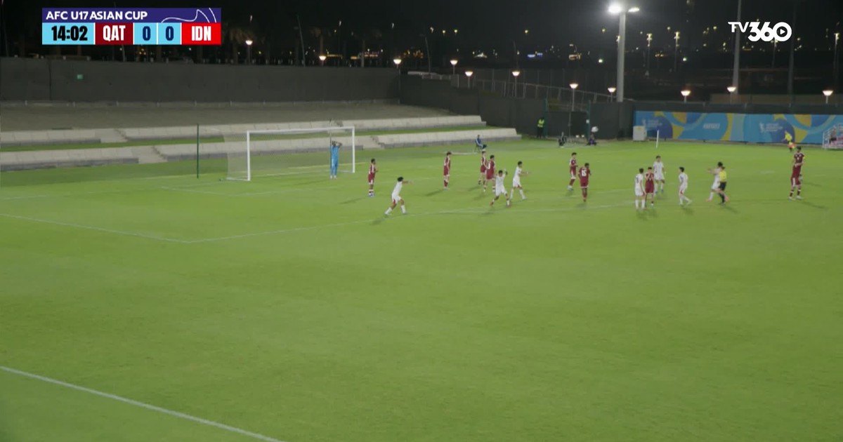 Highlight U.17 Indonesia 0-1 U.17 Qatar: Trả giá vì phung phí cơ hội