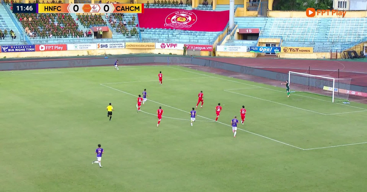 Highlight CLB Hà Nội 1-1 CLB Công an TP.HCM: Chia điểm ngày kết màn
