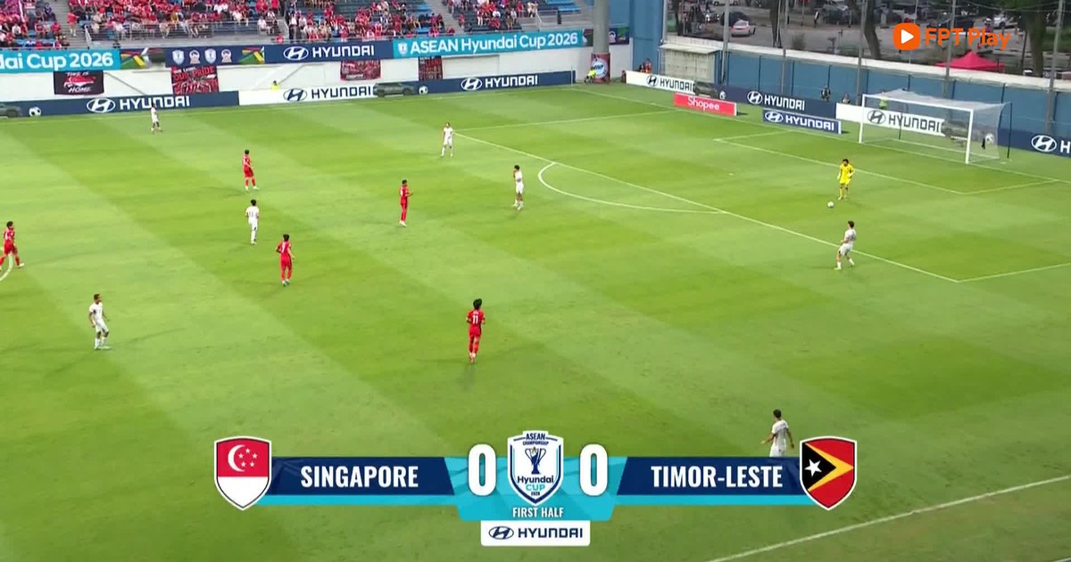 Highlight đội tuyển Singapore 2-0 Timor Leste: 3 điểm dễ dàng | ASEAN Cup 2026