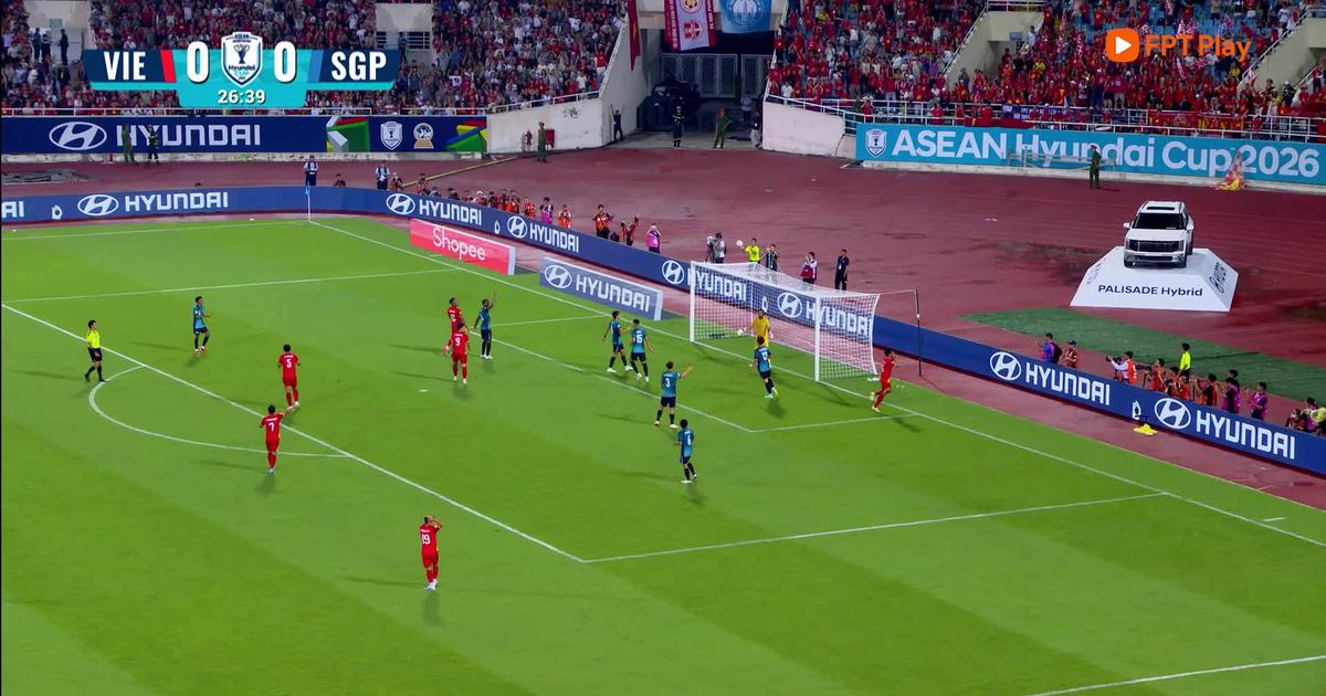 Highlight đội tuyển Việt Nam 0-0 Singapore: Phung phí cơ hội | ASEAN Cup 2026