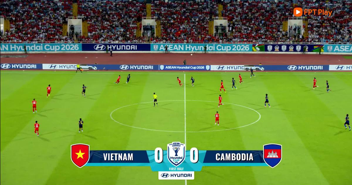 Highlight đội tuyển Việt Nam 3-1 Campuchia: Đình Bắc đập tan mọi nghi ngờ | ASEAN Cup 2026
