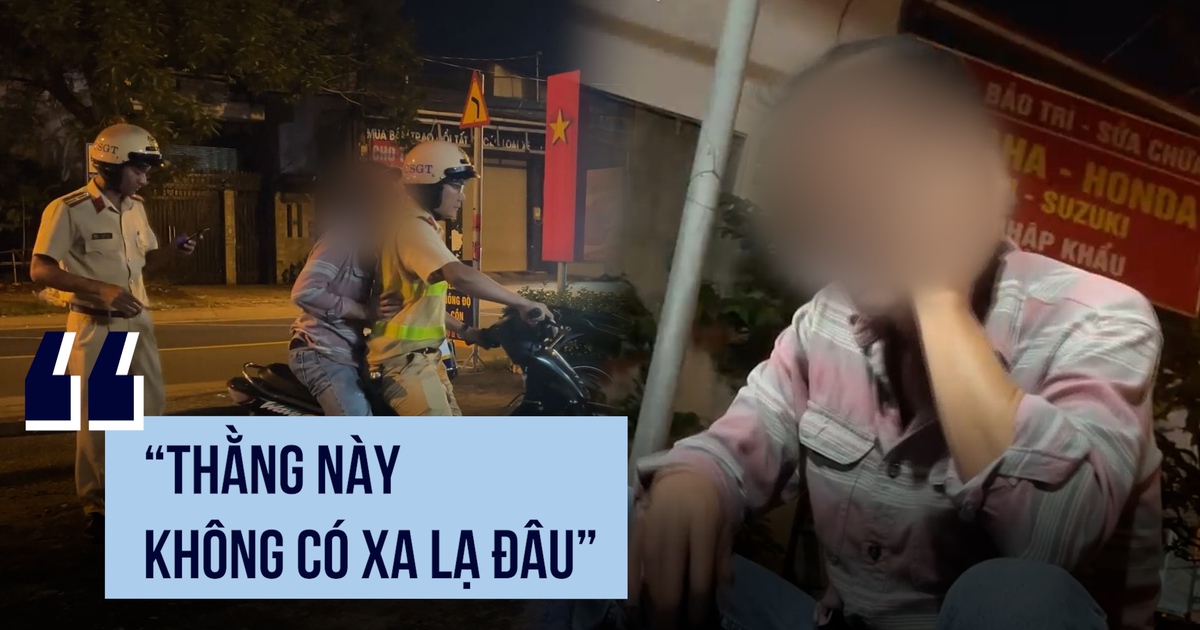 Người vi phạm nồng độ cồn 'dọa' CSGT: ‘Thằng này không có xa lạ đâu’