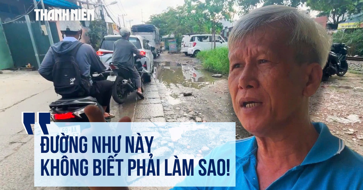 TP.HCM: Người dân than trời vì đường xuống cấp, rác bủa vây suốt nhiều năm