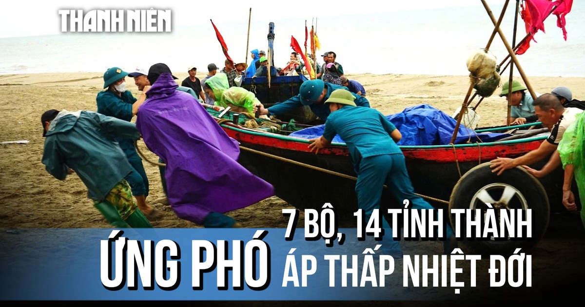 Áp thấp nhiệt đới sắp vào Biển Đông: Yêu cầu 7 bộ, 14 tỉnh ứng phó
