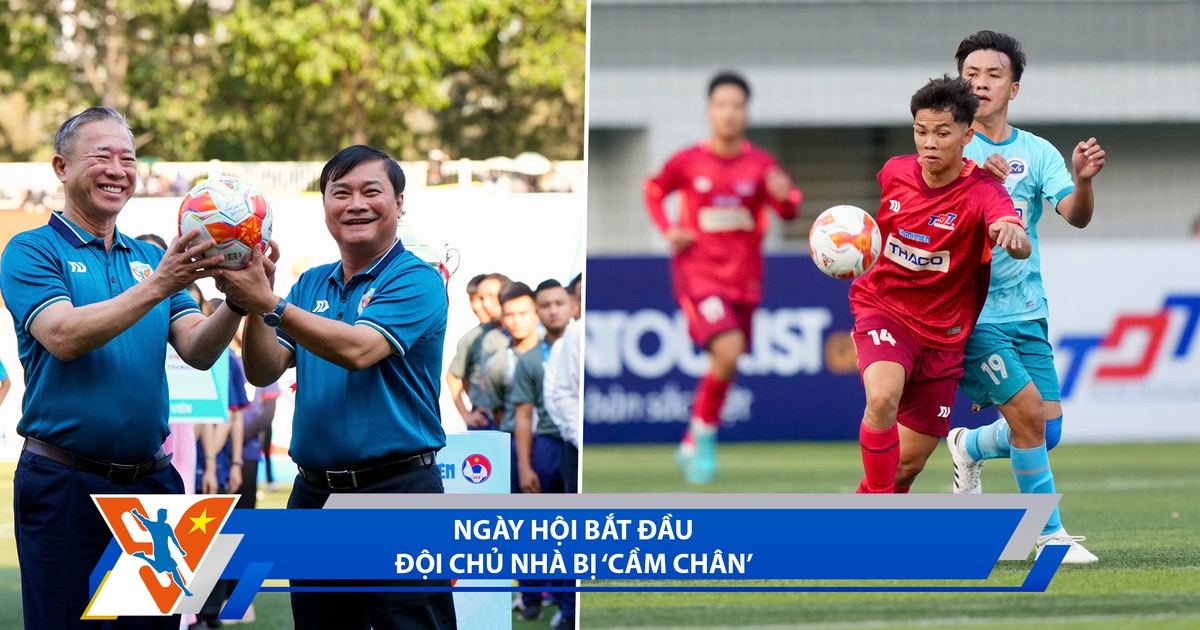 Bóng đá Thanh Niên Sinh viên ngày 1.3: Ngày hội bắt đầu, đội chủ nhà bị ‘cầm chân’