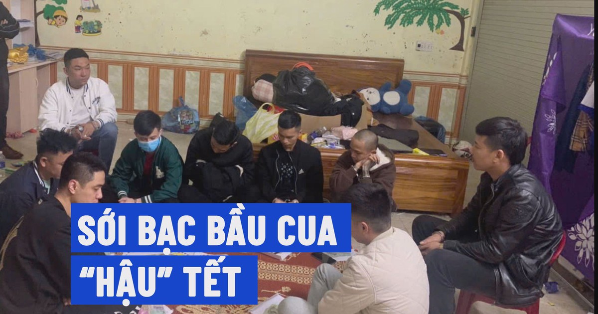 Bắt quả tang sới bạc bầu cua ăn thua gần 200 triệu đồng ở Quảng Trị