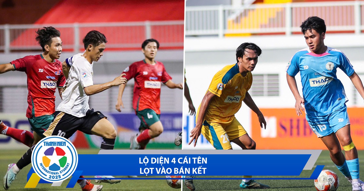 Bóng đá TNSV quốc tế 2025 ngày 26.3: Lộ diện 4 cái tên vào bán kết | Tiền đạo Malaysia mê chợ Bến Thành