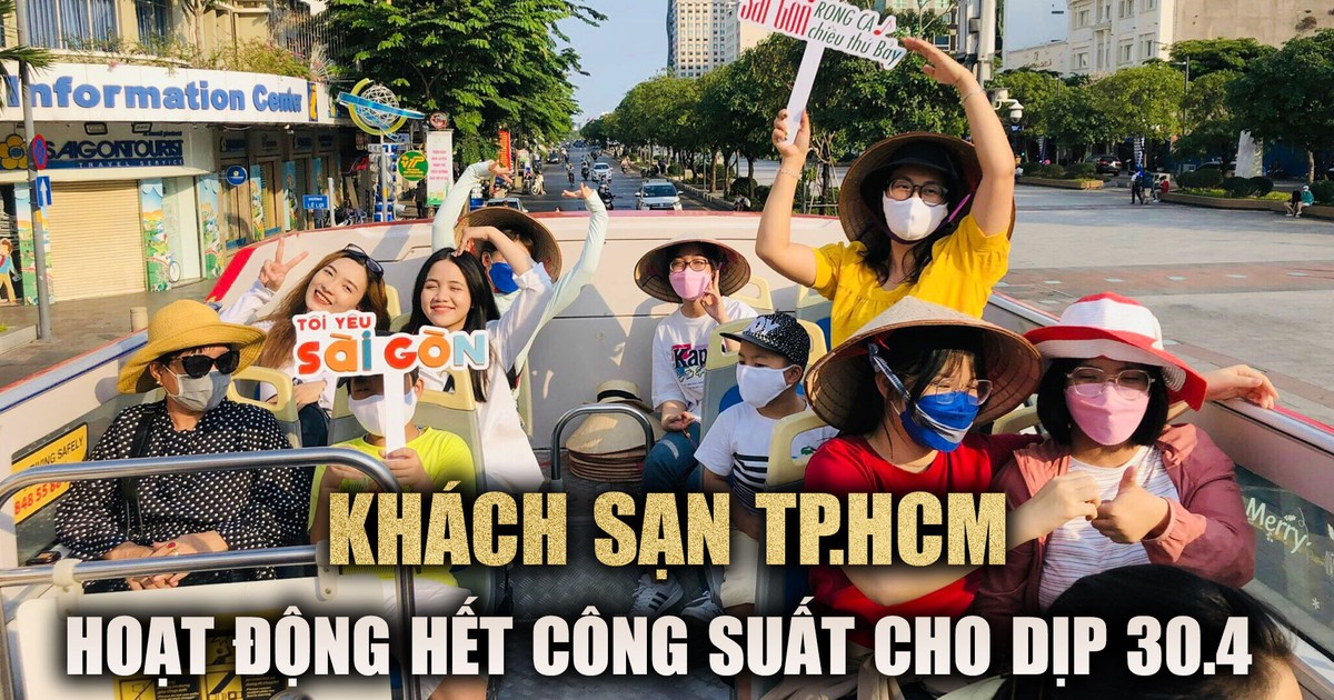 TP.HCM đón làn sóng du khách lớn dịp 30.4, khách sạn trung tâm gần như ‘kín phòng’