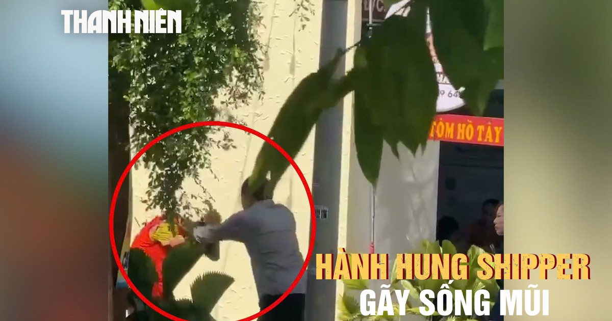 Mâu thuẫn khi giao hàng, shipper bị đánh gãy sống mũi