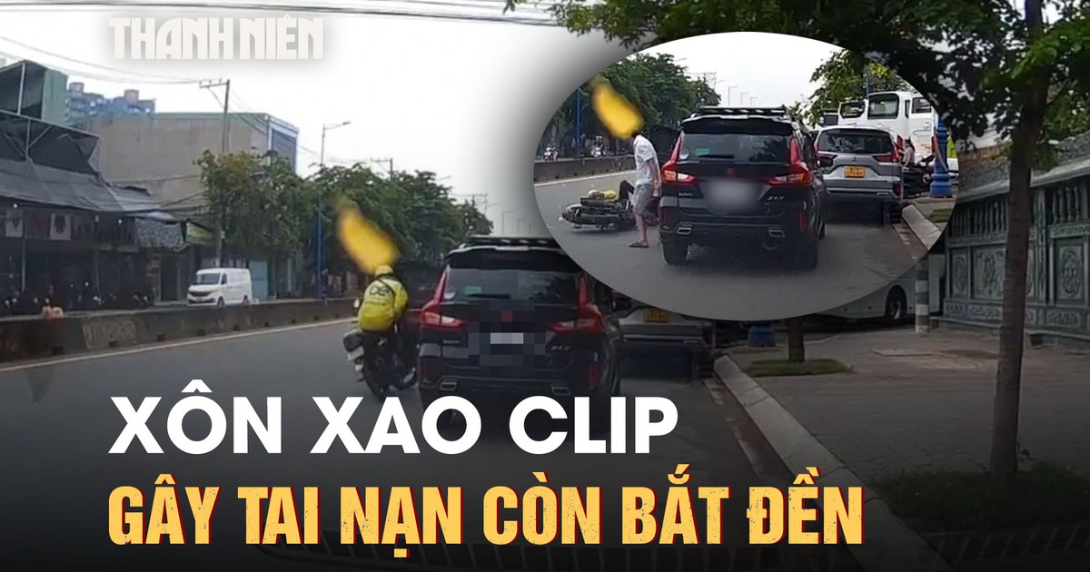 Mở cửa ô tô gây tai nạn còn bắt nạn nhân đền 3 triệu