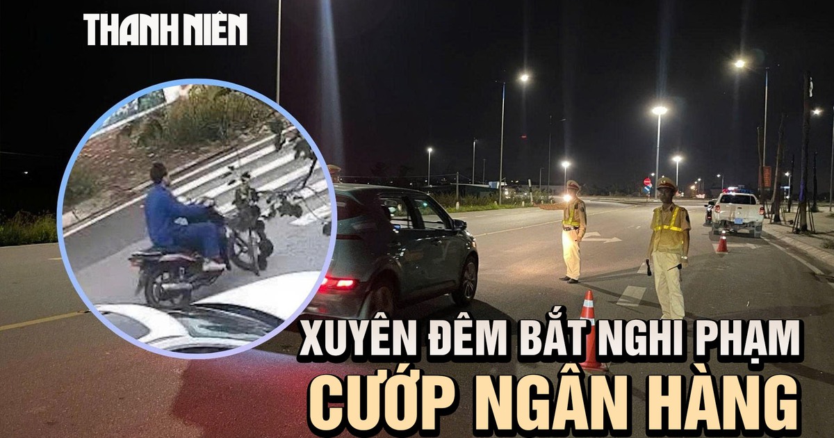 Cận cảnh màn cướp ngân hàng táo tợn của nghi phạm bịt mặt ở Quảng Ninh