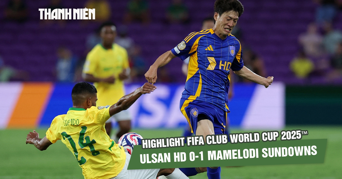 Highlight Ulsan HD 0-1 Mamelodi Sundowns: Đại diện Hàn Quốc khởi đầu không như mơ | FIFA Club World Cup 2025™