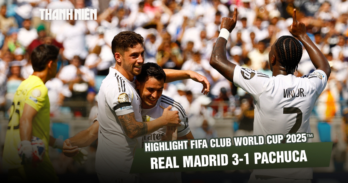 Highlight Real Madrid 3-1 Pachuca: Trận thắng đầu tiên của HLV Alonso | FIFA Club World Cup 2025™