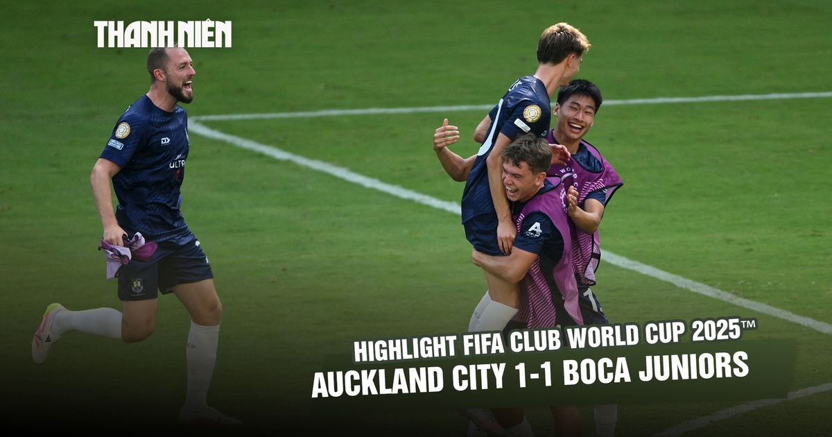 Highlight Auckland City 1-1 Boca Juniors: Nỗ lực đáng khâm phục| FIFA Club World Cup 2025™