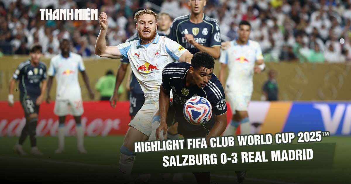 Highlight Salzburg 0-3 Real Madrid: Quá dễ với đại diện Tây Ban Nha | FIFA Club World Cup 2025™