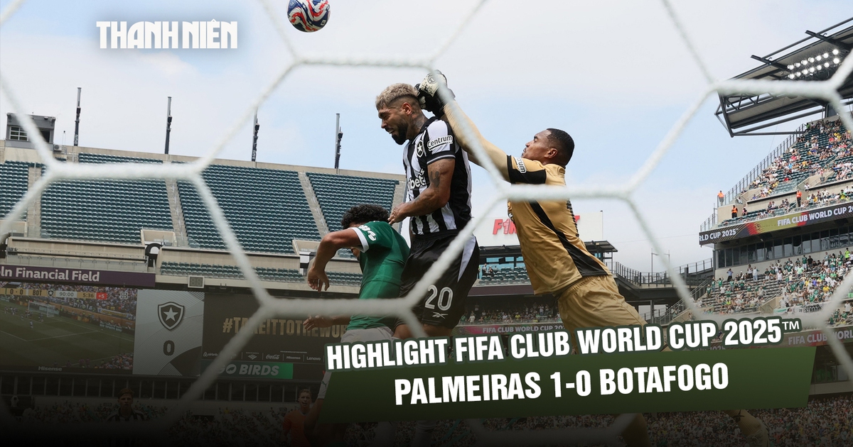 Highlight Palmeiras 1-0 Botafogo: Đội đầu tiên vào tứ kết | Knock-out FIFA Club World Cup 2025™