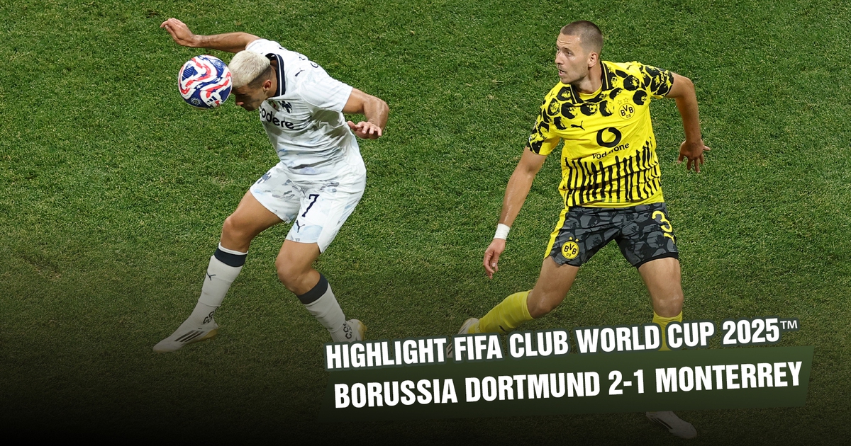 Highlight Borussia Dortmund 2-1 Monterrey: Hẹn Real Madrid ở tứ kết | Knock-out FIFA Club World Cup 2025™