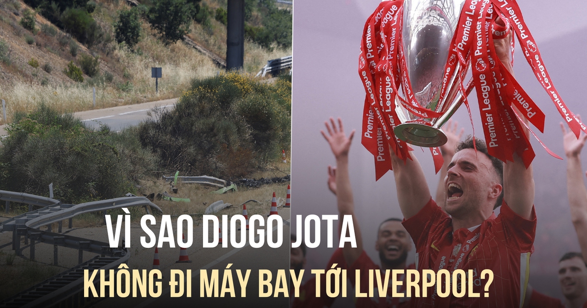 Nguyên nhân khiến Diogo Jota chọn đi ô tô để hội quân với Liverpool