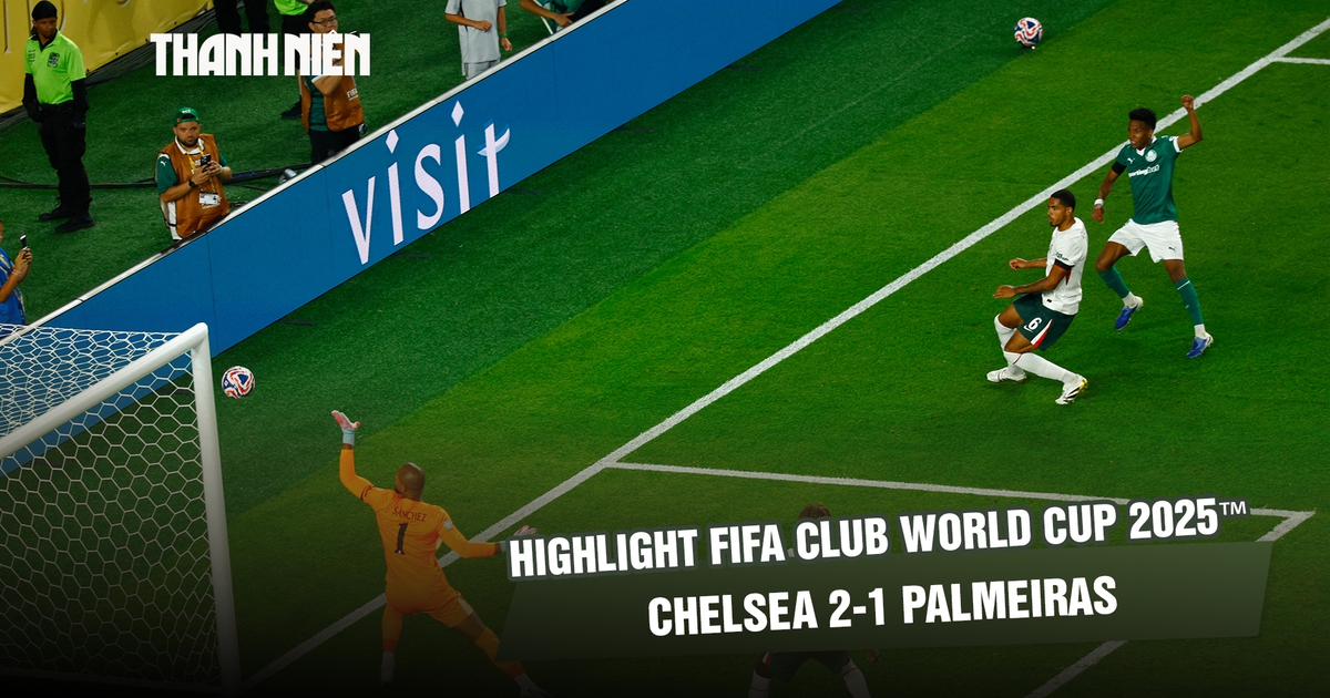 Highlight Chelsea 2-1 Palmeiras: 'Tiểu Messi' xuất sắc nhưng chưa đủ | Tứ kết FIFA Club World Cup 2025™